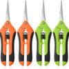 Garden Pruning Shears 3 Pack Gardening Shears Garden Scissors Stainless Steel Plant Flower Scissors Clippers Pruning Shears tijeras de jardinería