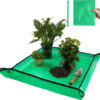 Repotting Mat for Indoor Plant Transplanting Control Mess, 26.8"X26.8" Waterproof Succulent Potting Mat Square Planting Tray Soil Change Mat Gardening Gifts for Plant Lovers