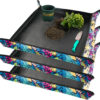 Repotting Mat for Indoor Plant Transplanting Control Mess, 26.8"X26.8" Waterproof Succulent Potting Mat Square Planting Tray Soil Change Mat Gardening Gifts for Plant Lovers