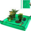 Repotting Mat for Indoor Plant Transplanting Control Mess, 26.8"X26.8" Waterproof Succulent Potting Mat Square Planting Tray Soil Change Mat Gardening Gifts for Plant Lovers