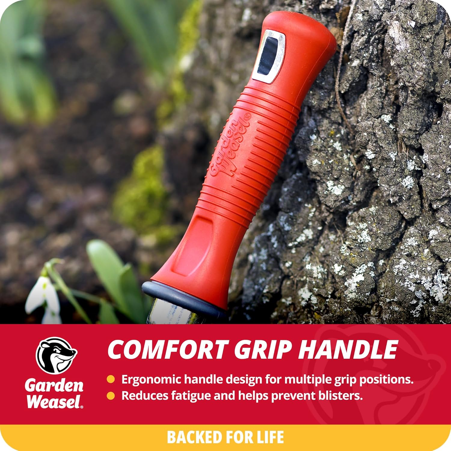 69ee294fd80a608bafbb479b4f989321b28689bd37c51d0b574c3.jpg Garden Weasel Potting Scoop - Oversized | Dig and Transport | Planting and Gardening Hand Digging Tools, Heavy Duty Soil Scoop, Mini Gardening Shovel | 91362