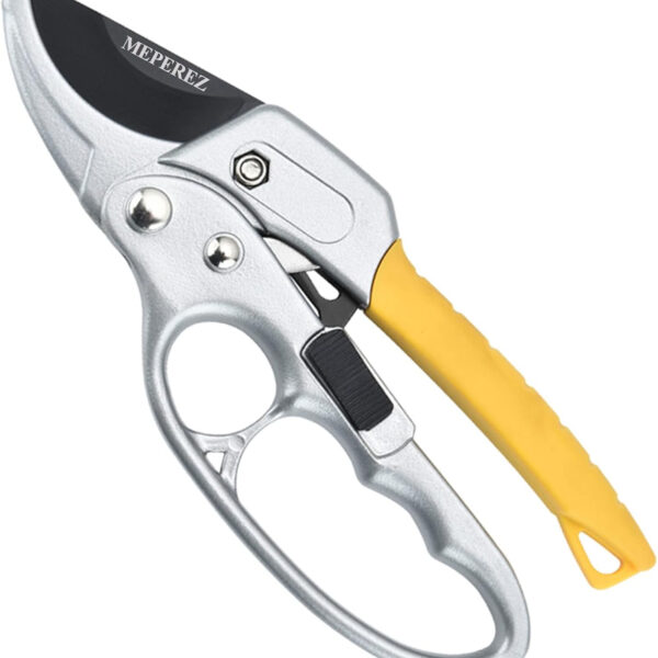 Premium Germany Pruning Shears, Work 3 Times Easier, Pruners Heady Duty, Sharp Garden Clippers Cut Fresh Flower, Hedge, Herb, Indoor Plants, Gardening Tools Scissors, Arthritis Weak Hand Snips