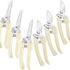 Premium Germany Pruning Shears, Work 3 Times Easier, Pruners Heady Duty, Sharp Garden Clippers Cut Fresh Flower, Hedge, Herb, Indoor Plants, Gardening Tools Scissors, Arthritis Weak Hand Snips