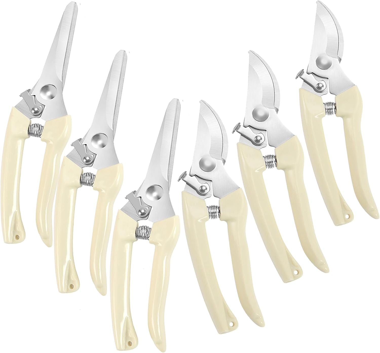 Premium Germany Pruning Shears, Work 3 Times Easier, Pruners Heady Duty, Sharp Garden Clippers Cut Fresh Flower, Hedge, Herb, Indoor Plants, Gardening Tools Scissors, Arthritis Weak Hand Snips