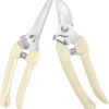 Premium Germany Pruning Shears, Work 3 Times Easier, Pruners Heady Duty, Sharp Garden Clippers Cut Fresh Flower, Hedge, Herb, Indoor Plants, Gardening Tools Scissors, Arthritis Weak Hand Snips