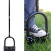 69ee2a638263fb1ad2845e7f682321703a258f3a3c4d7a51235cb.jpg Edger Lawn Tool 41in Border Edger with Tempered Spring Steel Blade Long Rubber Handle Wide Footplate Rustproof Manganese Steel Half Moon Edger for Garden Maintenance
